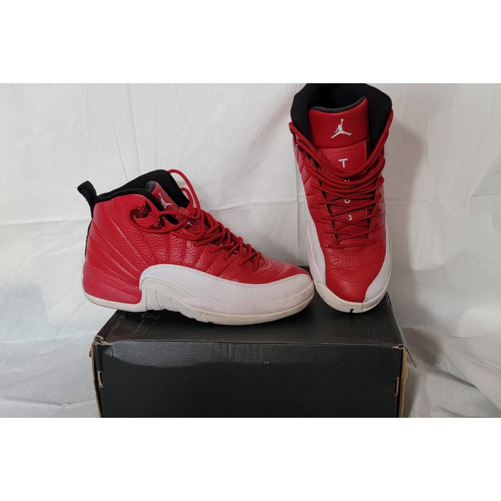 Air Jordan 12 Retro Gym Red/White-White Blanco